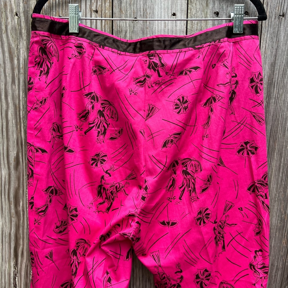 DANDY BY RANDI M Hot Pink and Black Umbrella Pants Women’s 14 - Picture 9 of 9